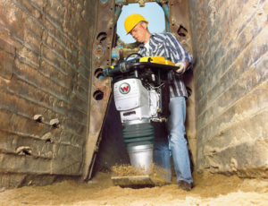 Wacker machine