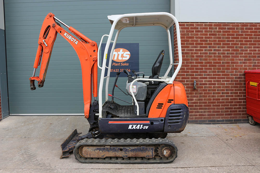 Kubota KX413V Mini Excavator HTS Plant