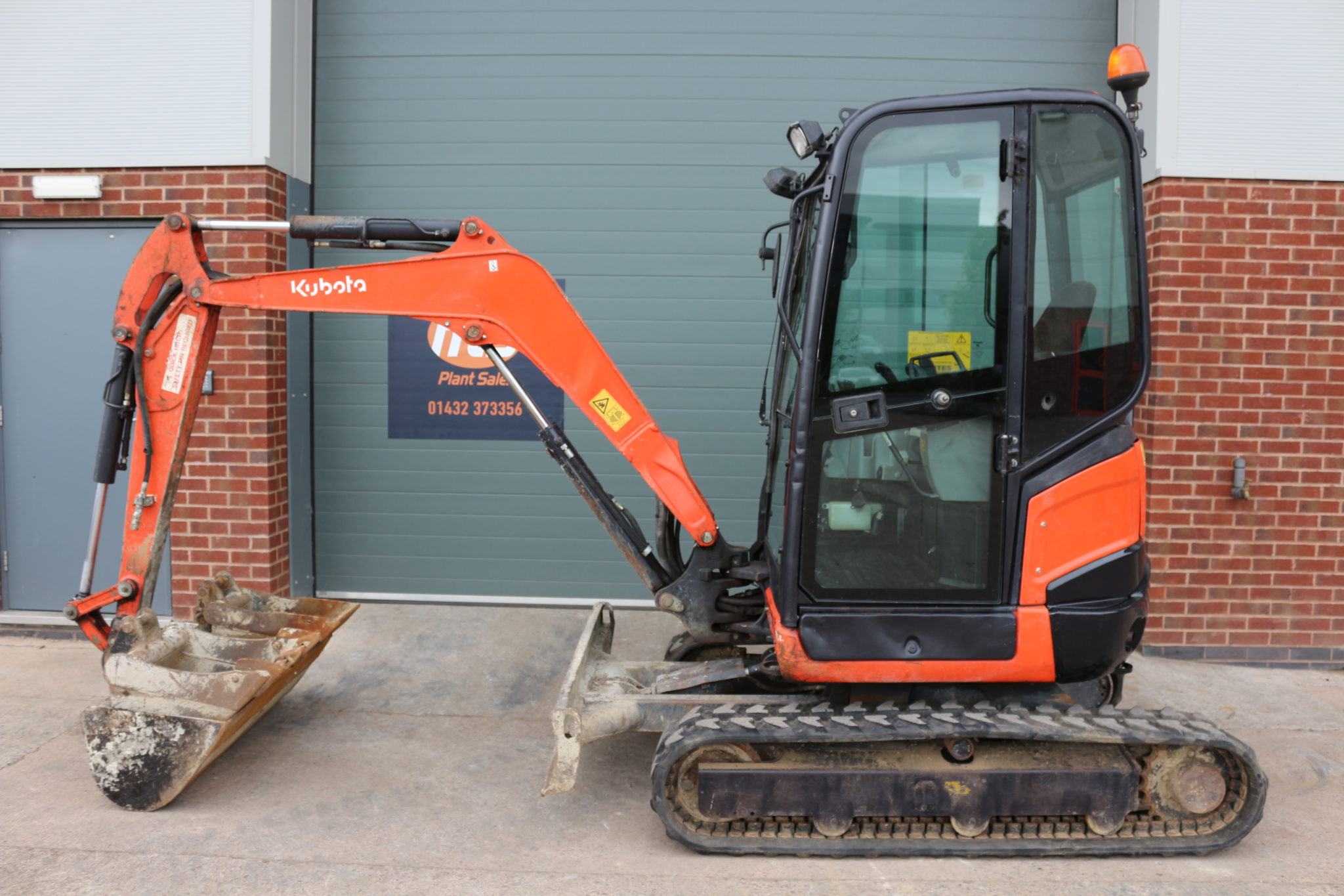 Kubota U274 Mini Excavator HTS Plant