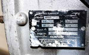 Fairport Trench Rammer