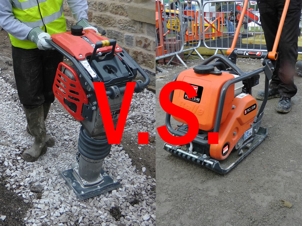 Trench Rammer Vs Compaction Plate HTS Plant